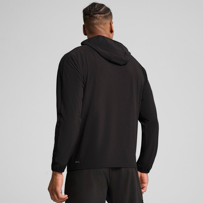 PUMA FLEX Woven Mens Black Jacket - Image 4